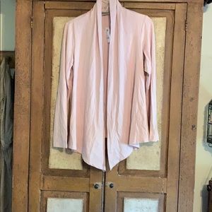 NWT light pink shrug size xs
